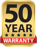50 Year Warranty